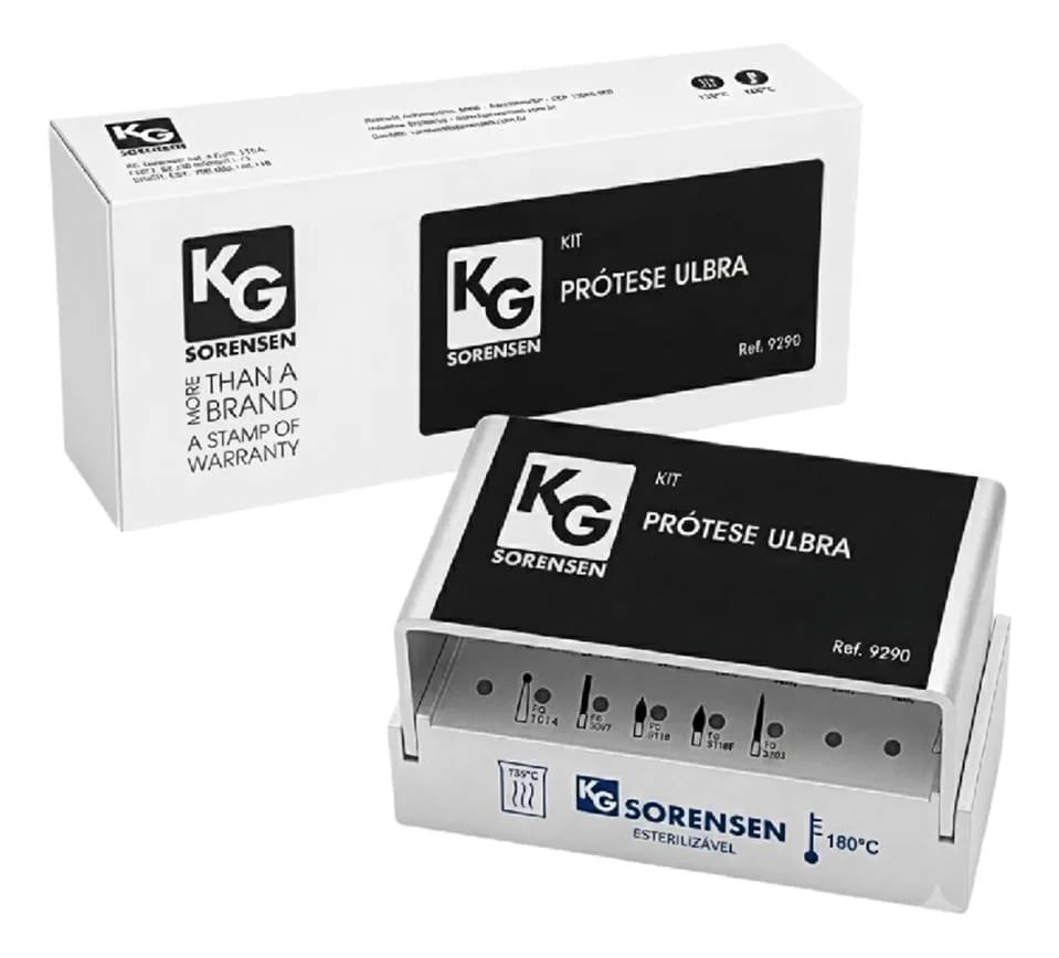 Kit Acadêmico para Prótese ULBRA - KG Sorensen
