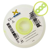 Elástico Corrente Curto Verde Limão Cristal 1,5m - Morelli