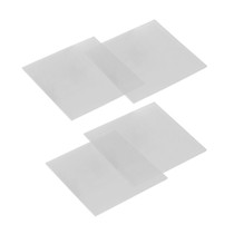 Placa para Moldeira Cristal 2 mm Quadrada 5unid. - Essence Dental