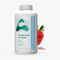 Bicarbonato de Sódio Morango Superfino 500g - AF do Brasil