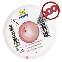 Elástico Corrente Curto Vermelho 1,5m - Morelli