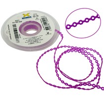 Elástico Corrente Longo Uva Cristal 1,5m - Morelli