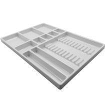 Bandeja C02 para 12 Instrumentos 35x25x2,5cm - Coraldent