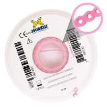Elástico Corrente Curto Rosa Bebê 1,5m - Morelli