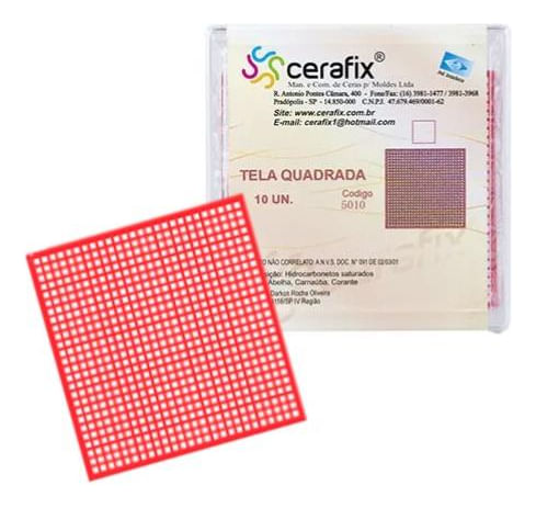 Cera Tela Quadrada c/10un - Cerafix