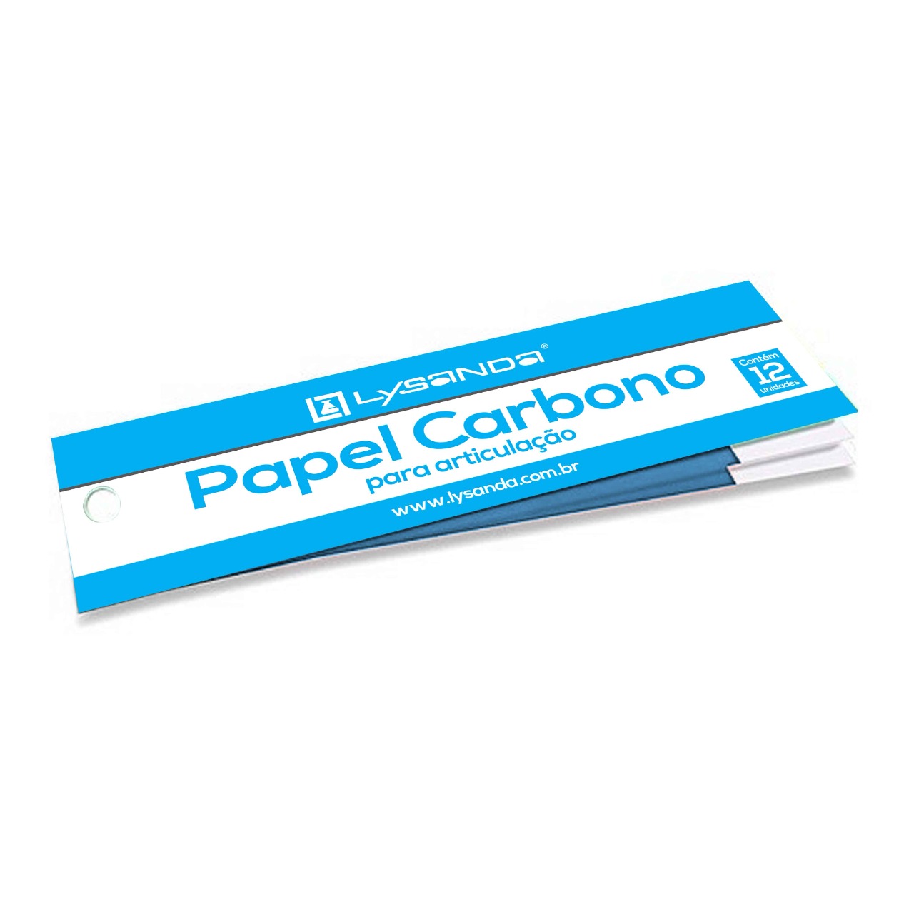Papel Carbono Dupla Face C/12 Folhas - Lysanda