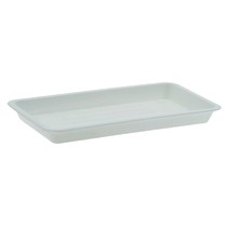 Bandeja para Esterilização Plástica 20x10x2cm para 7 Instrumentos Branca - Fava