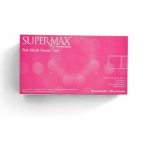 Luva para Procedimento Nitrilo Pink - Supermax