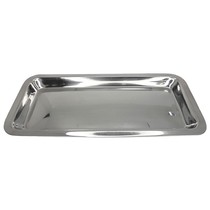 Bandeja para Esterilização Inox Lisa Autoclavável 22x9x1,5cm - Golgran GG