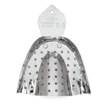 Moldeira Total Perfurada Adulto Inox - Tecnodent