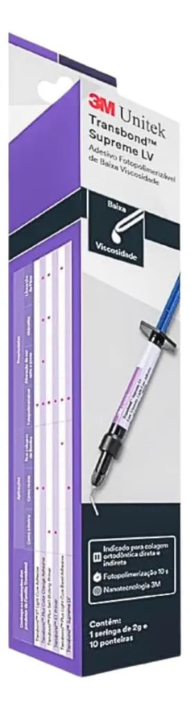 Adesivo Ortodôntico Transbond Supreme LV 3M - Solventum